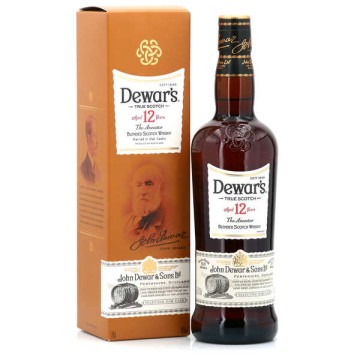 Dewar's True Scotch 12 años...