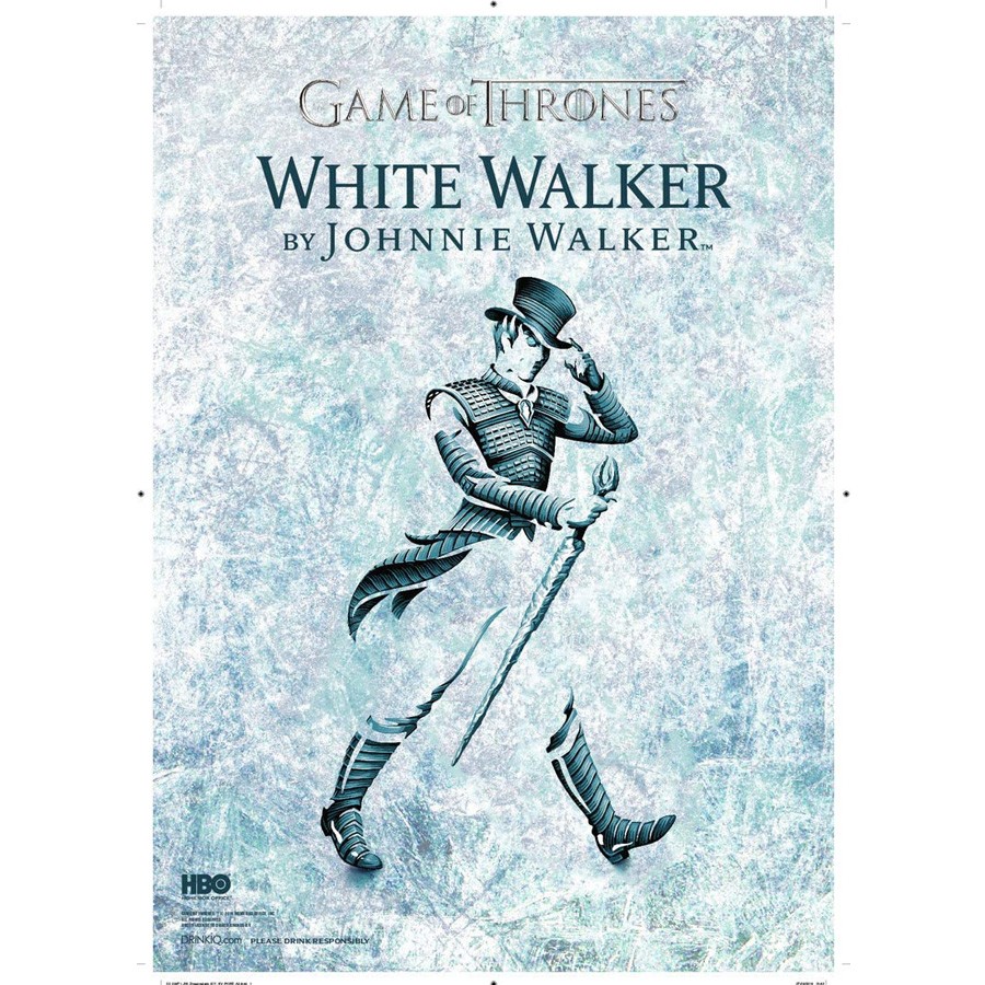 Whisky Johnnie Walker White Walker, Edición limitada Juego de Tronos