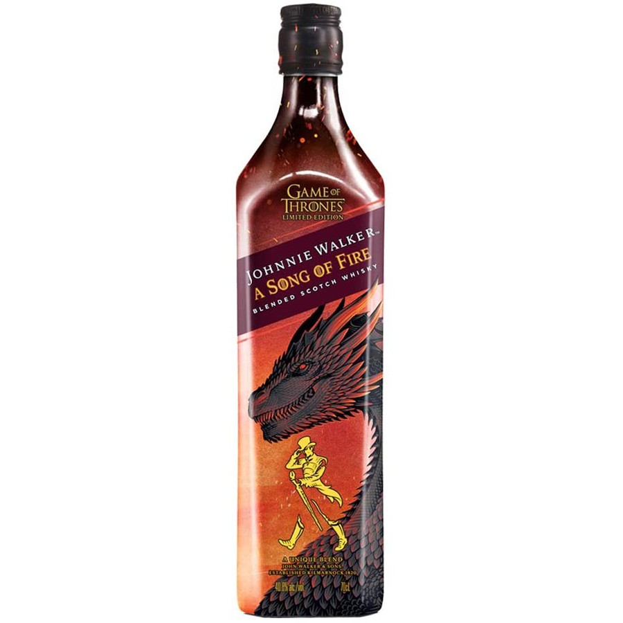 Whsiky Johnnie Walker Game of Thrones Song of Fire