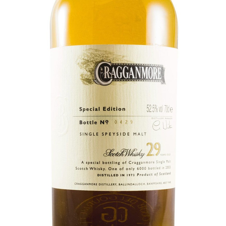 Whisky Gragganmore 29 años