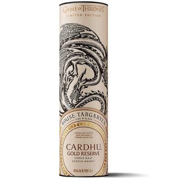 Whisky Cardhu Gold Reserve - Juego de Tronos: Casa Targaryen