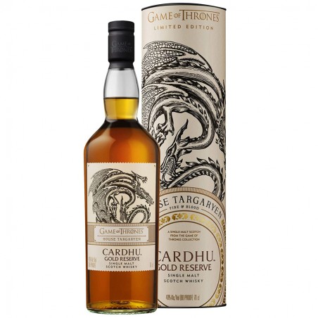 Whisky Cardhu Gold Reserve - Juego de Tronos: Casa Targaryen